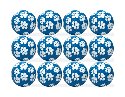 New Novelty Blue Dog Paw Prints Golf Balls - ReNew Golf Balls