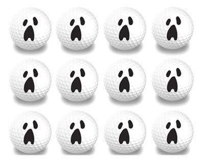 New Novelty Ghost Face Golf Balls - ReNew Golf Balls
