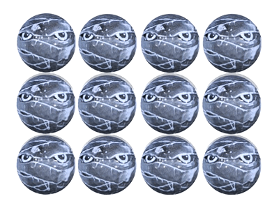New Novelty Mummy Golf Balls - ReNew Golf Balls