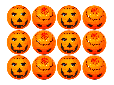 New Novelty Orange Pumpkin Golf Balls - ReNew Golf Balls