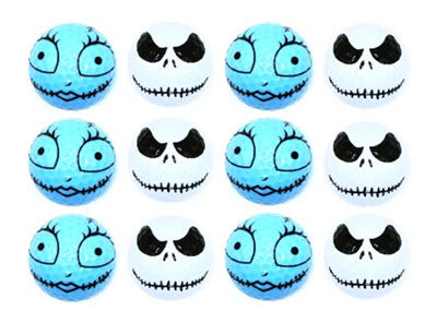 New Novelty Skelly and Scalley Golf Balls