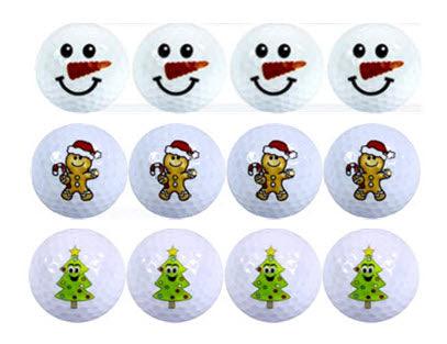 New Novelty Winter Friends Mix of Golf Balls - ReNew Golf Balls